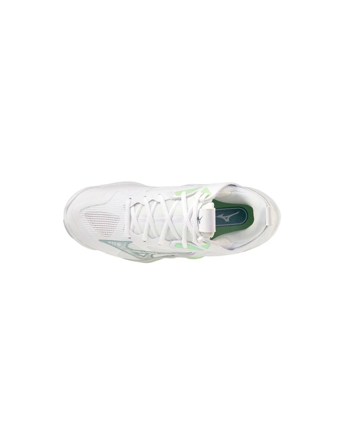 Zapatillas de Voleibol Mizuno Wave Momentum 3 Mid Blanco