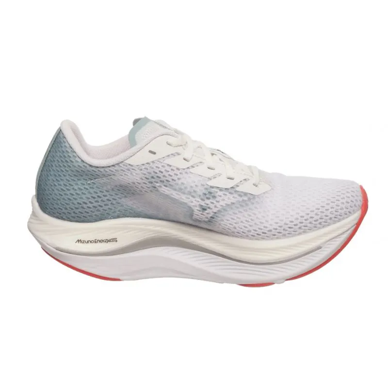 Zapatillas Mizuno Zapatilla Wave Rebellion Flash WOS (Blanco/Negro/Niebla Gris) Mujer