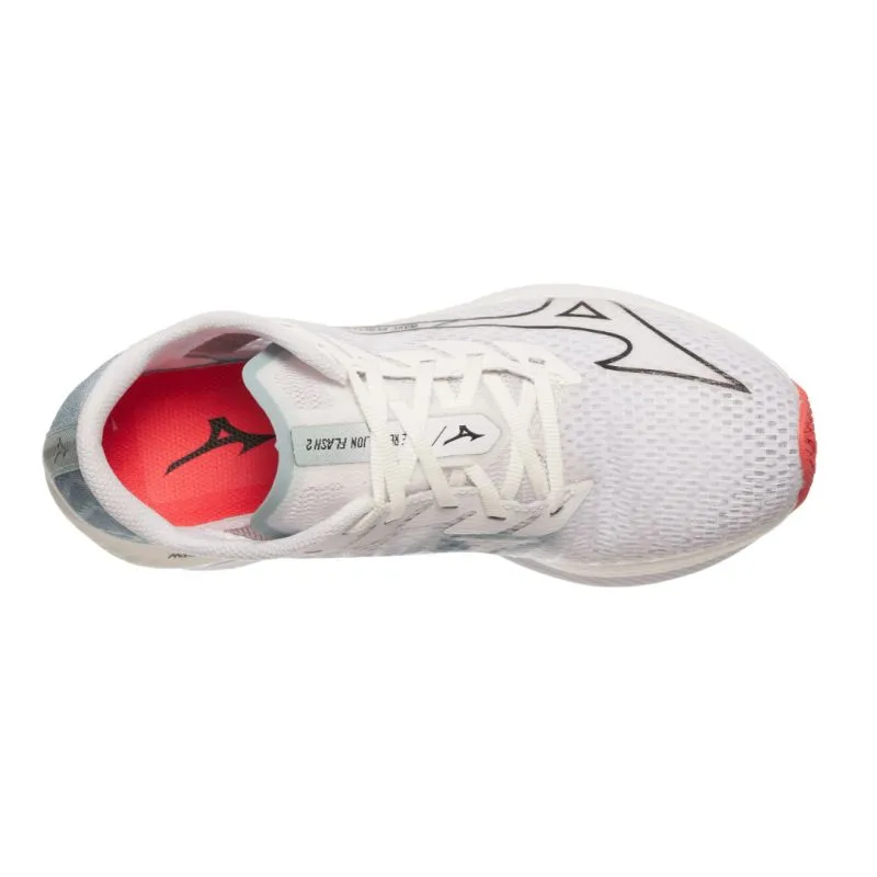 Zapatillas Mizuno Zapatilla Wave Rebellion Flash WOS (Blanco/Negro/Niebla Gris) Mujer