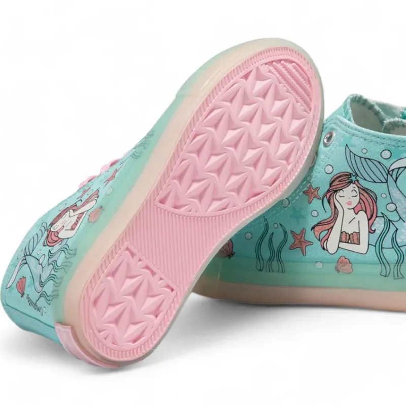 Zapatillas niñas lona Conguitos