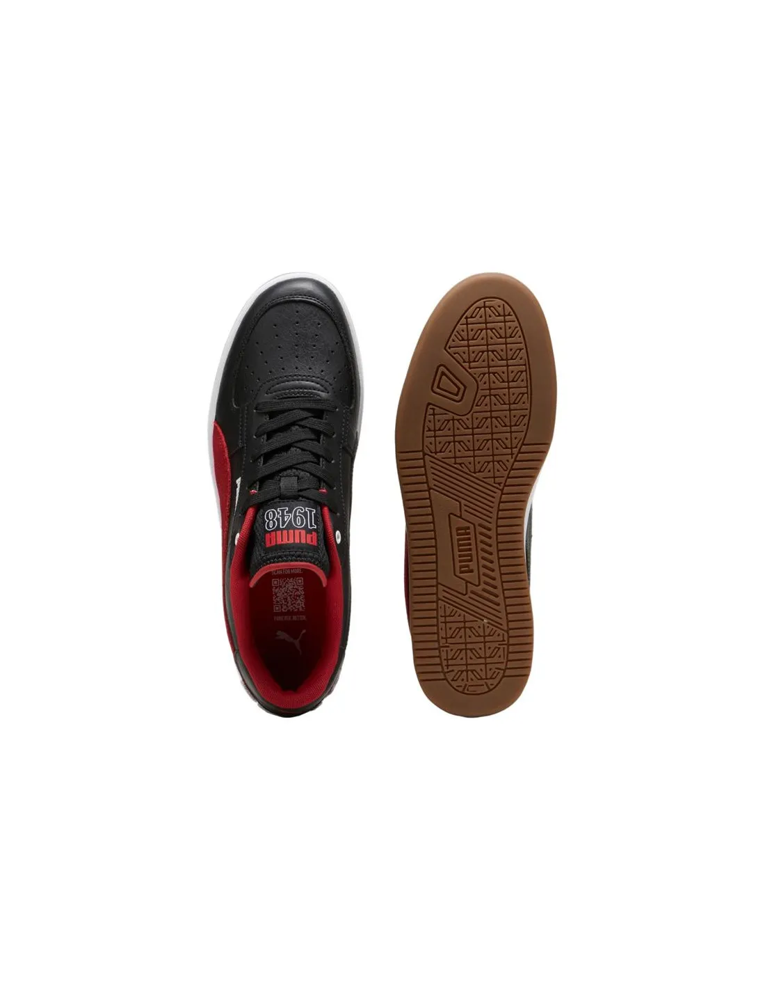 Zapatillas Puma Caven 2.0 Retro Negro Club Hombre