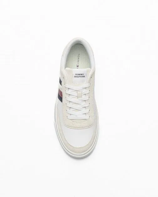 Zapatillas Tommy Hilfiger TH Cupset RWB Blanco