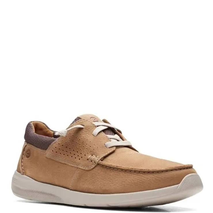 Zapato Clarks Gorwin Moc Taupe
