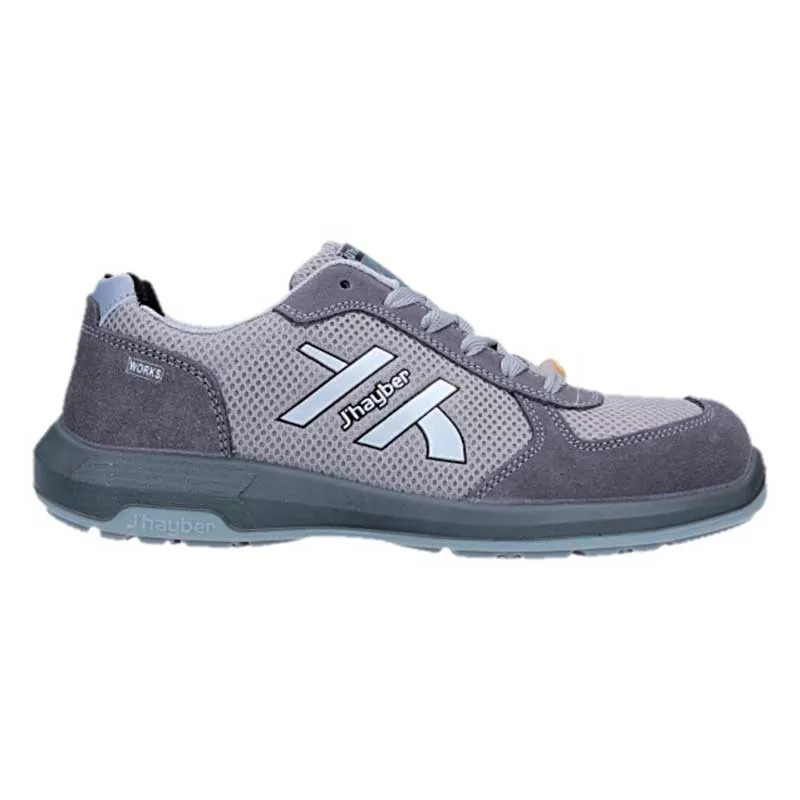 ZAPATO DE SEGURIDAD DEPORTIVO GRIS GRAVITY S1P SRC  J'HAYBER WORKS