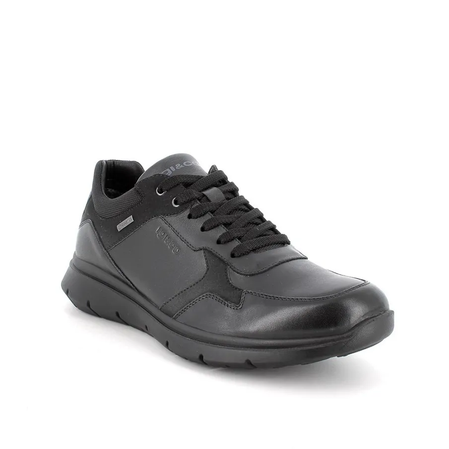 ZAPATO IGI&CO HOMBRE SPORT PIEL NEGRO