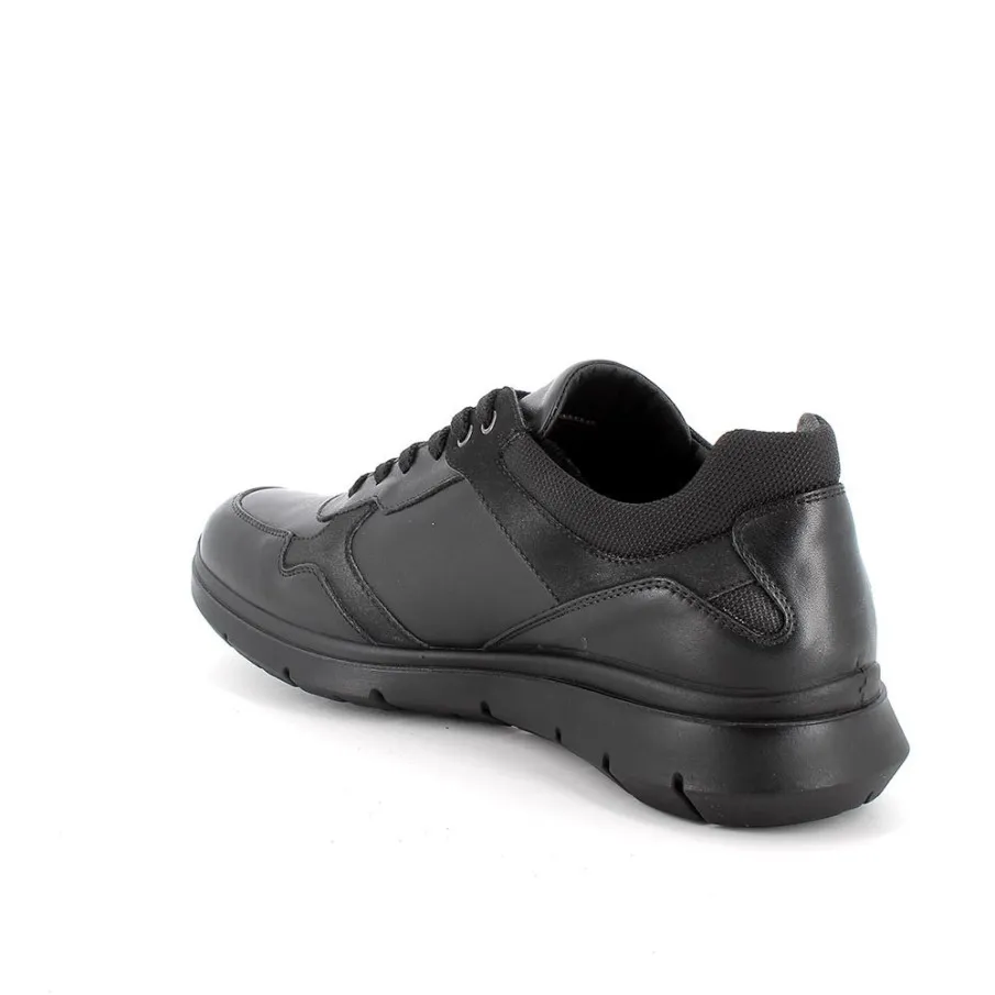 ZAPATO IGI&CO HOMBRE SPORT PIEL NEGRO