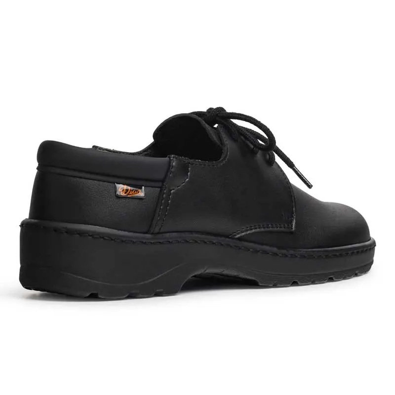 ZAPATO NEGRO CON CORDONES NIZA  DIAN
