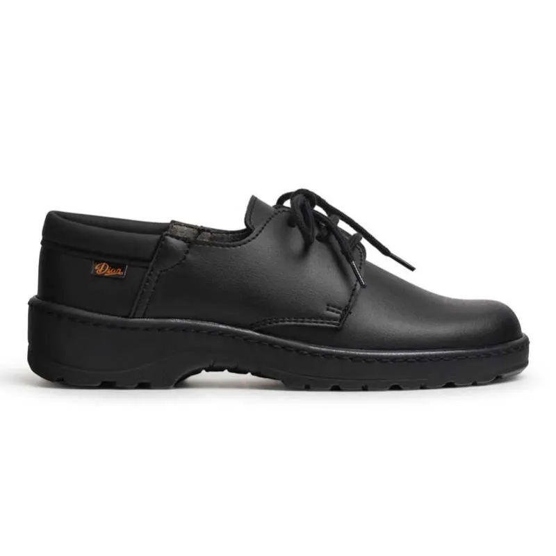 ZAPATO NEGRO CON CORDONES NIZA  DIAN