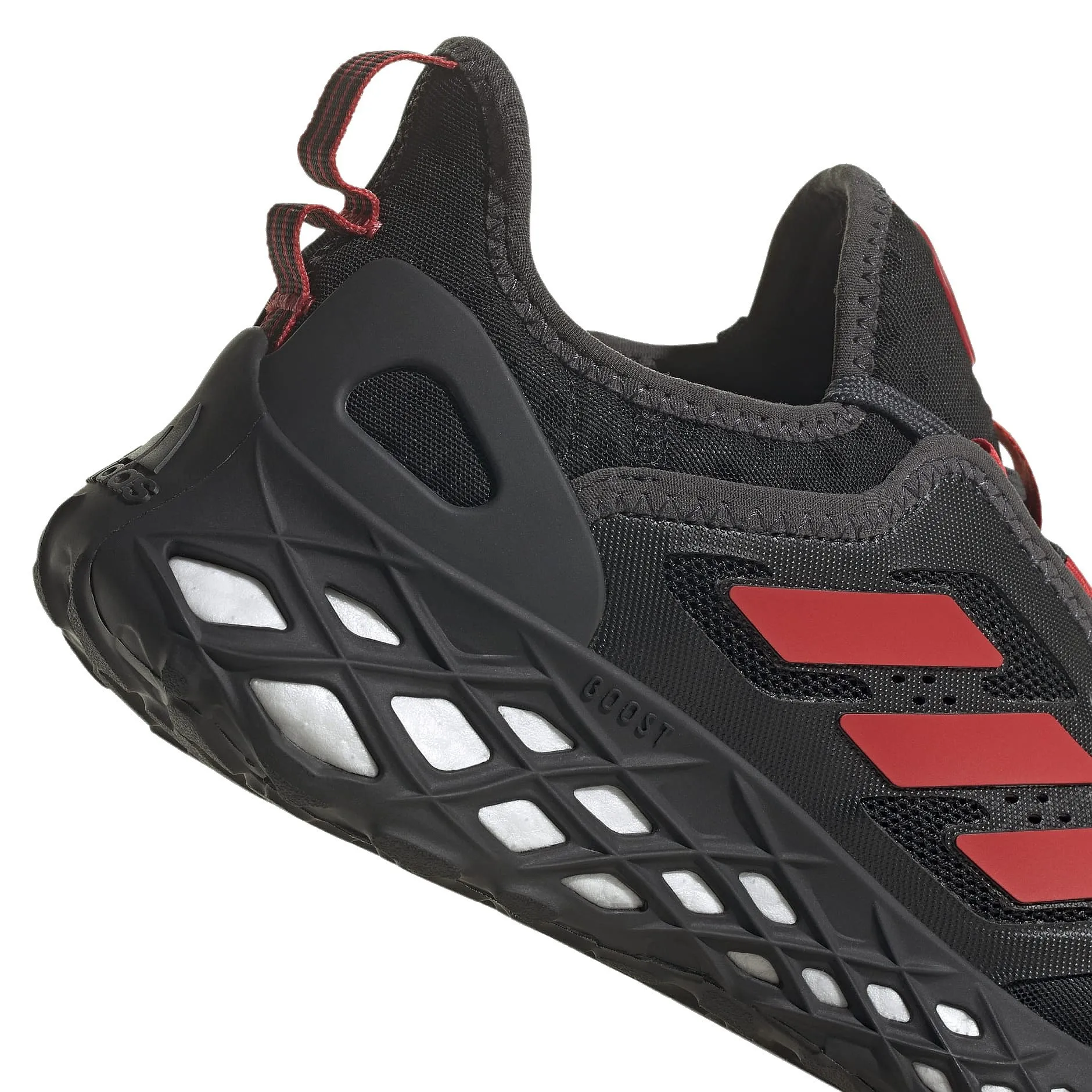 ZAPATOS ADIDAS PERFORMANCE WEB BOOST  CORE BLACK/RED/CARBON  MEN´S