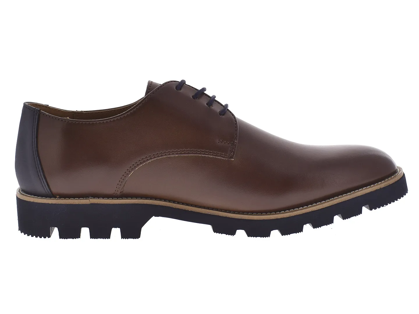 Zapatos Brantano 10750 Cafe Para Hombre