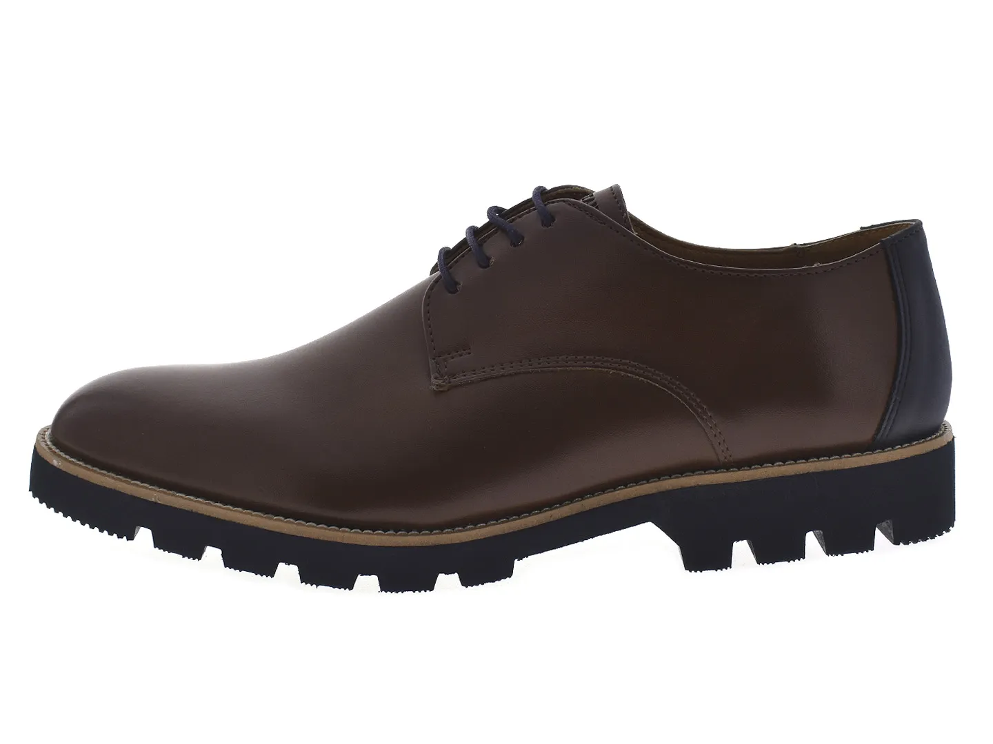 Zapatos Brantano 10750 Cafe Para Hombre