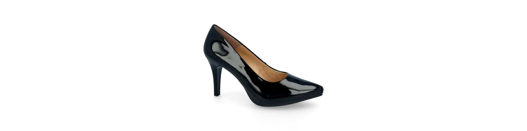 ZAPATOS FIESTA SUPER COMODOS de CHAROL MOD. BRILLANCE NEGRO
