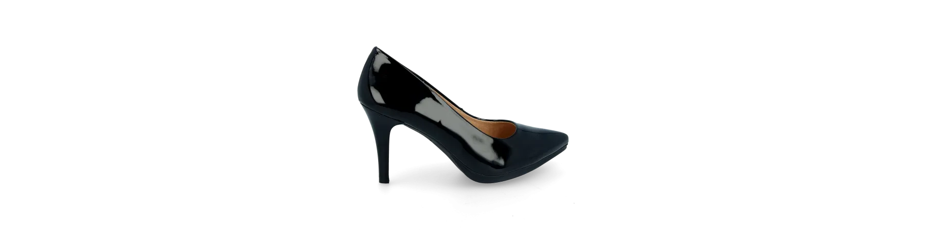 ZAPATOS FIESTA SUPER COMODOS de CHAROL MOD. BRILLANCE NEGRO