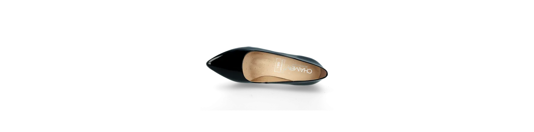 ZAPATOS FIESTA SUPER COMODOS de CHAROL MOD. BRILLANCE NEGRO