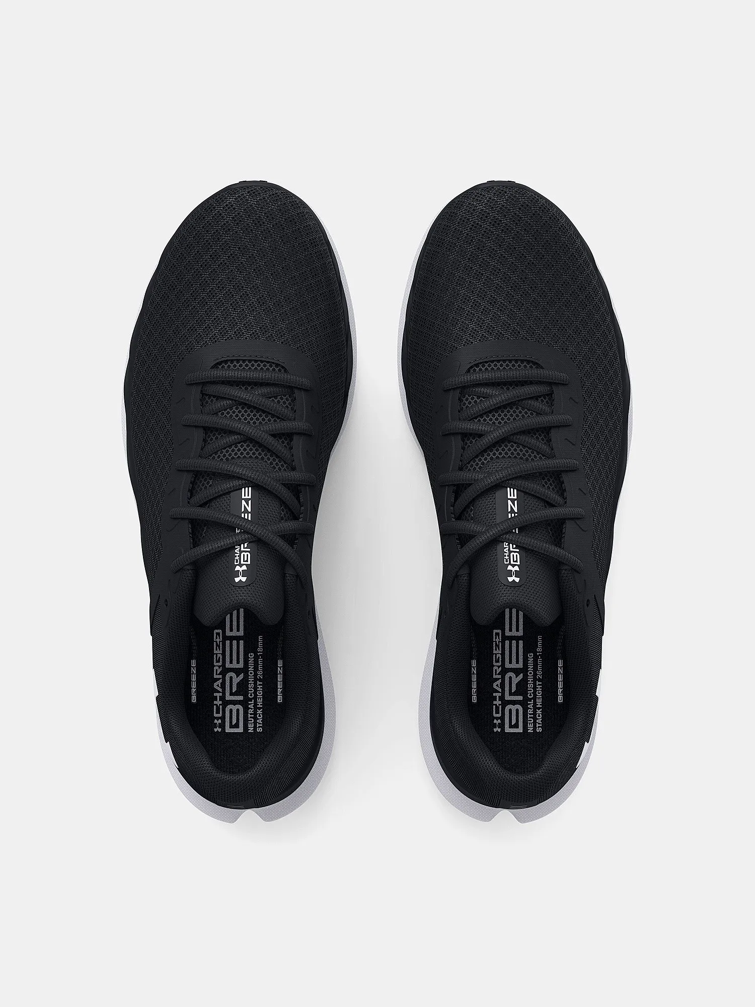 ZAPATOS UNDER ARMOUR CHARGED BREEZE  BLACK  WOMEN´S