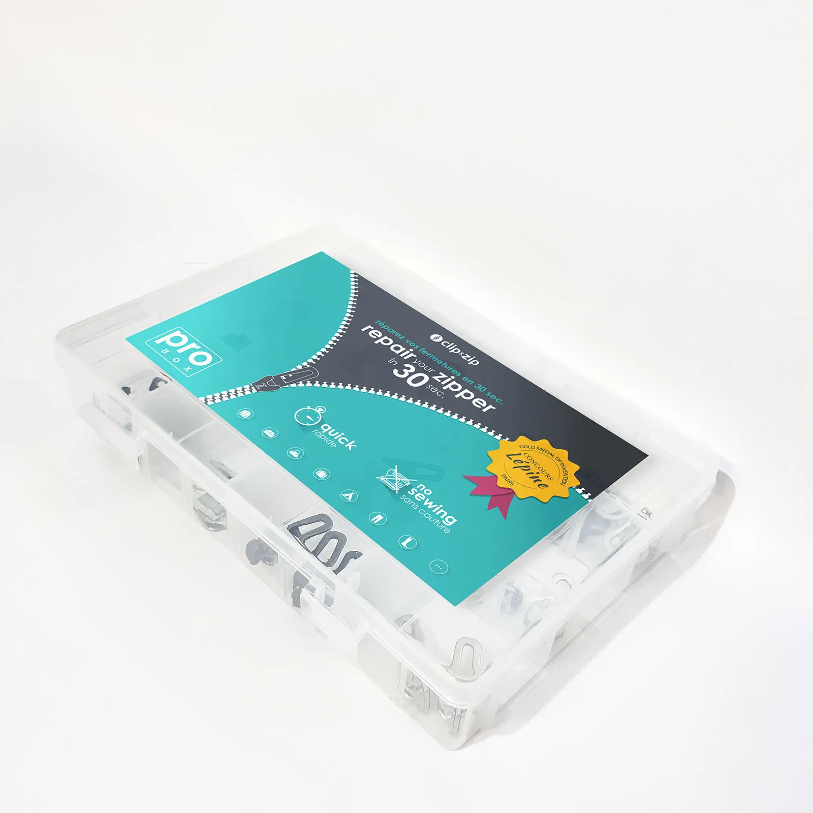 Zlideon Caja/Kit profesional profesional (para Zlideon 3, 5, 8, 10)