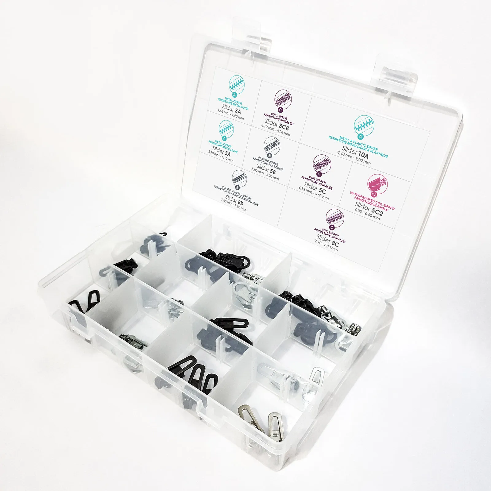 Zlideon Caja/Kit profesional profesional (para Zlideon 3, 5, 8, 10)