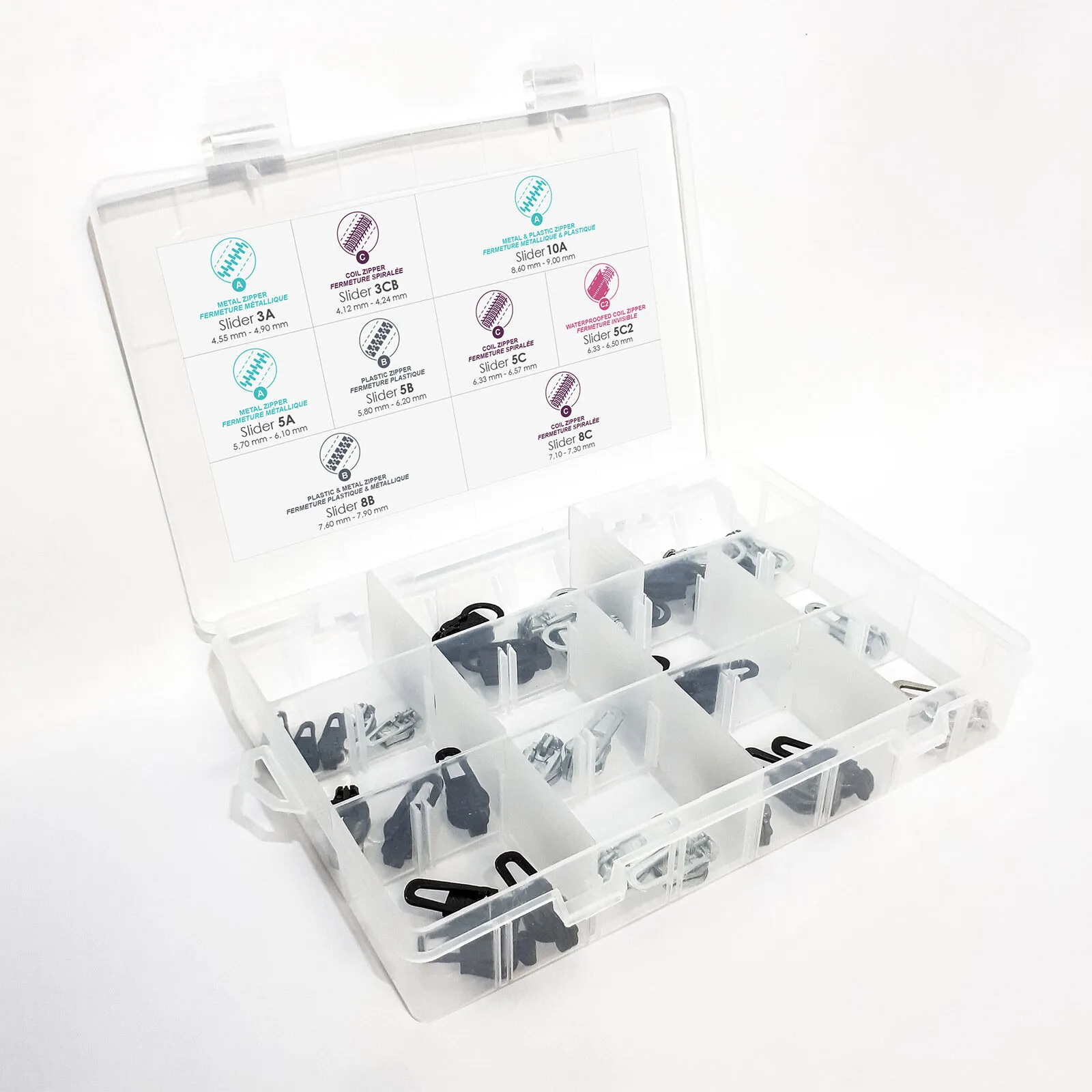 Zlideon Caja/Kit profesional profesional (para Zlideon 3, 5, 8, 10)